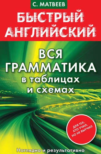 . Быстрый английский. Вся грамматика в таблицах и схемах