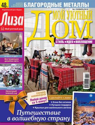 . Журнал «Лиза. Мой уютный дом» №01/2014