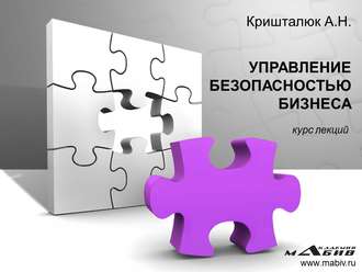 . Управление безопасностью бизнеса