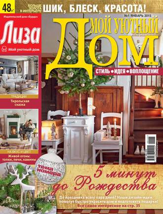 . Журнал «Лиза. Мой уютный дом» №01/2015