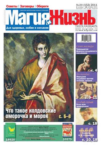 . Магия и жизнь. Газета сибирской целительницы Натальи Степановой №20/2011