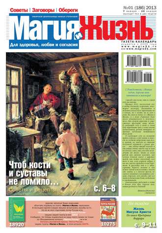 . Магия и жизнь. Газета сибирской целительницы Натальи Степановой №01/2013