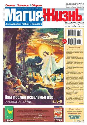 . Магия и жизнь. Газета сибирской целительницы Натальи Степановой №18/2013