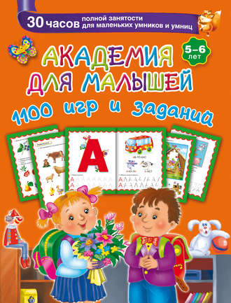 . Академия для малышей. 1100 игр и заданий. 5-6 лет