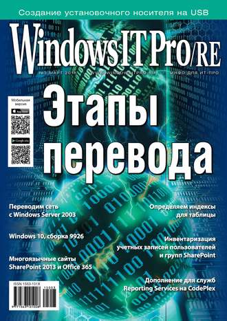 . Windows IT Pro/RE №03/2015